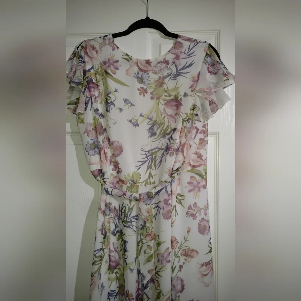 New York and Company High Low Wrap Dress - Picture 8 of 12